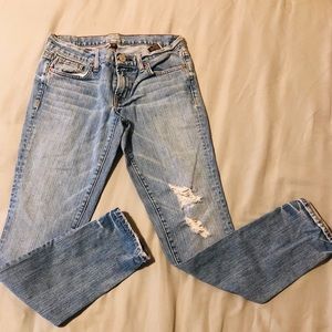 FOSSIL SKINNY LIGHT DENIM